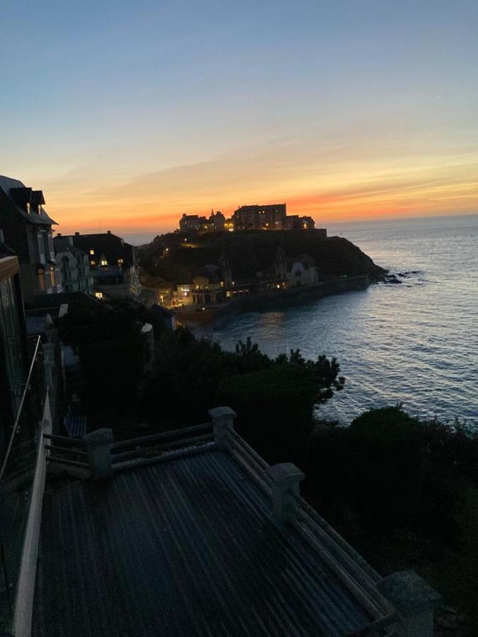 Les Roches Grises, Luxueuse Villa Face Mer, 4Etoiles, Spa Et Jardin Panoramique, Societe La Clef Decampグランビル エクステリア 写真