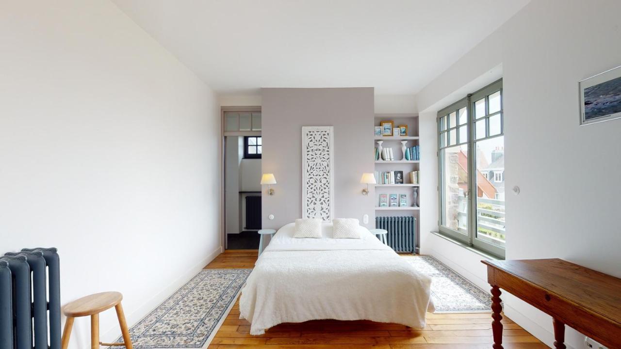 Les Roches Grises, Luxueuse Villa Face Mer, 4Etoiles, Spa Et Jardin Panoramique, Societe La Clef Decampグランビル エクステリア 写真