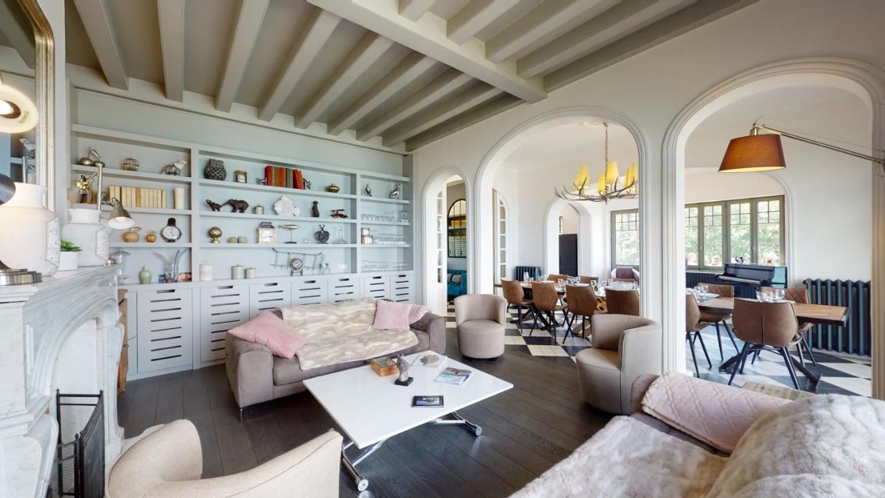 Les Roches Grises, Luxueuse Villa Face Mer, 4Etoiles, Spa Et Jardin Panoramique, Societe La Clef Decampグランビル エクステリア 写真