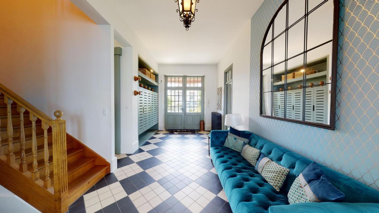 Les Roches Grises, Luxueuse Villa Face Mer, 4Etoiles, Spa Et Jardin Panoramique, Societe La Clef Decampグランビル エクステリア 写真