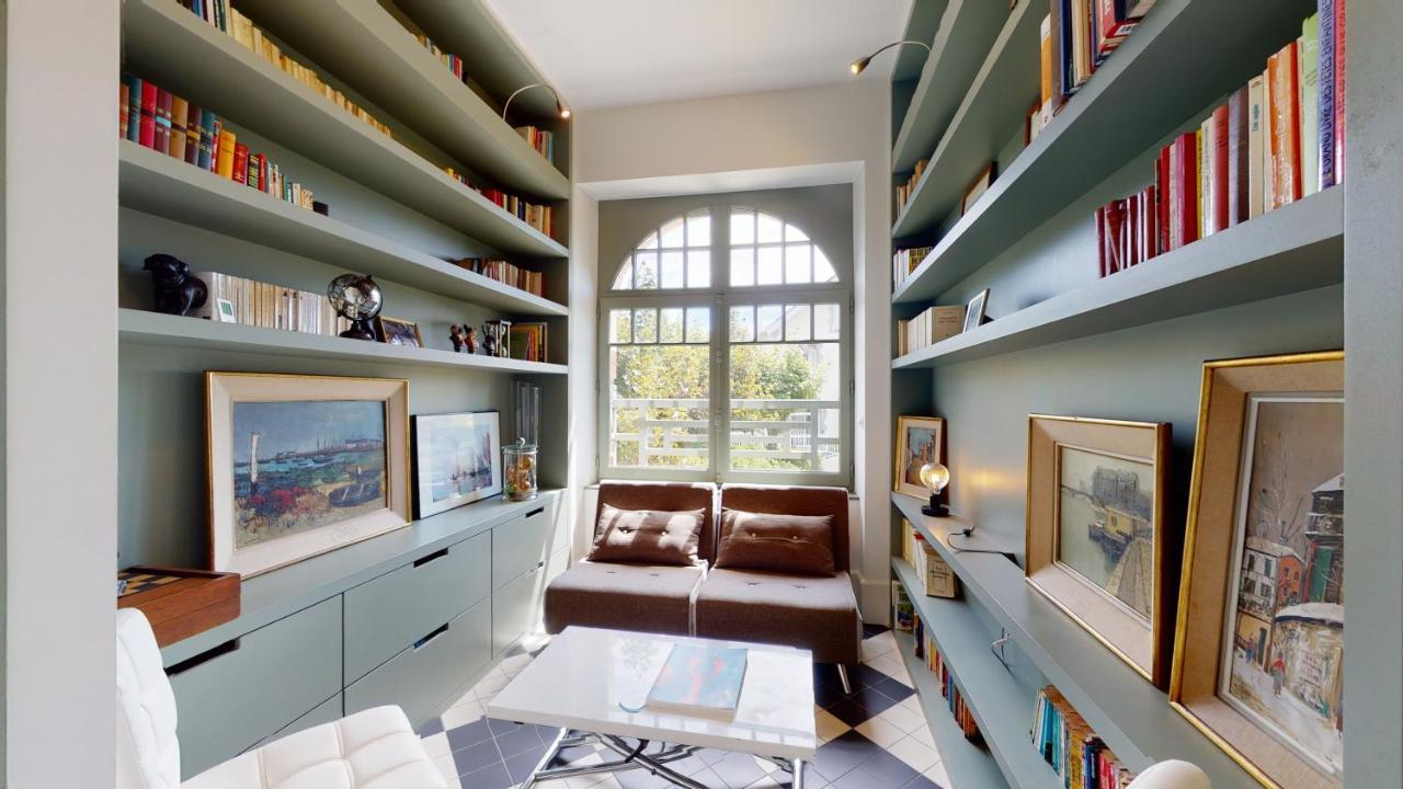 Les Roches Grises, Luxueuse Villa Face Mer, 4Etoiles, Spa Et Jardin Panoramique, Societe La Clef Decampグランビル エクステリア 写真