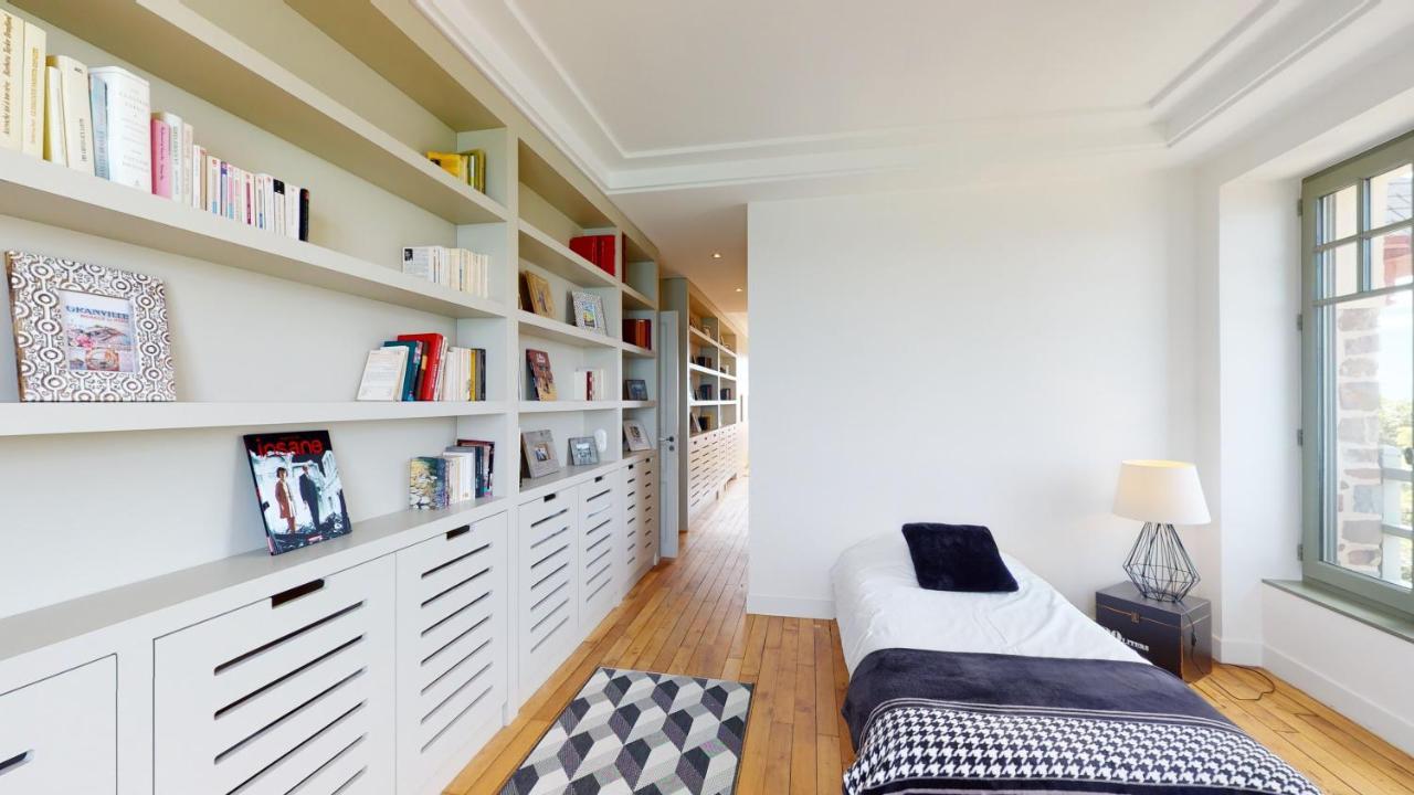 Les Roches Grises, Luxueuse Villa Face Mer, 4Etoiles, Spa Et Jardin Panoramique, Societe La Clef Decampグランビル エクステリア 写真