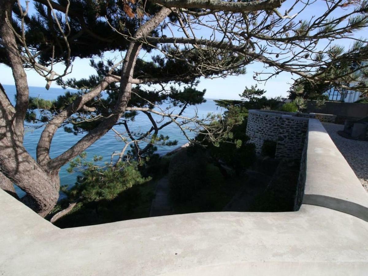 Les Roches Grises, Luxueuse Villa Face Mer, 4Etoiles, Spa Et Jardin Panoramique, Societe La Clef Decampグランビル エクステリア 写真